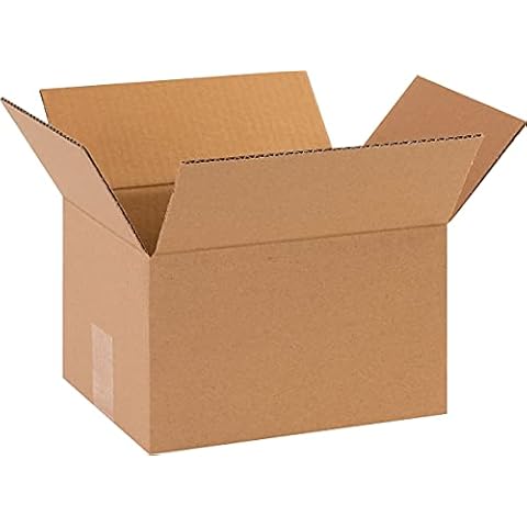 The Packaging Wholesalers 10 x 5 x 5 Inches Shipping Boxes, 25-Count (BS100505) Cover