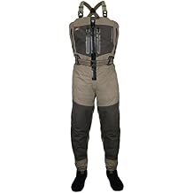 Paramount Outdoors Womens Whetstone Zippered Breathable Stockingfoot Fly Fishing Zip Chest Wader