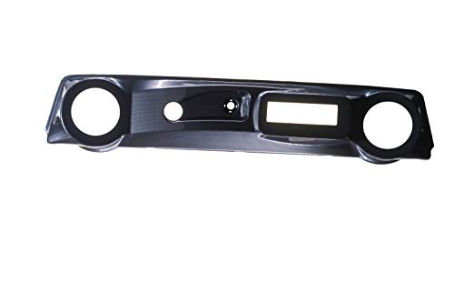 VIP DSDHCF Club Car DS Dash (Carbon Fiber Din Radio Cut-Out Speaker Cut-Out 6.5 Inches)