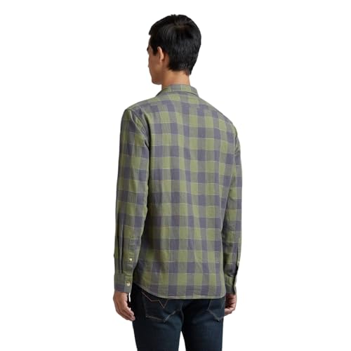 Image of Pepe Jeans Men's Regular Fit Full Sleeve Checkered Cotton Casual Shirt | Check Shirt for Man | Smart & Stylish | Multiple Styles | Mens Casual Shirts