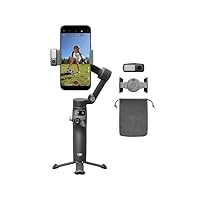 DJI Osmo Mobile 8 Combo Advanced Tracking stabilizzatore per smartphone, AI tracciamento nativo con...