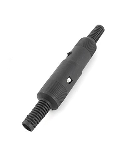 uxcell Par Conectores DIN 7 Pines Negro miniatura 2