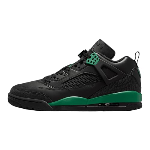 Jordan Spizike Low Men's Shoes (FQ1759-003, Black/Anthracite/Pine Green) Size 11