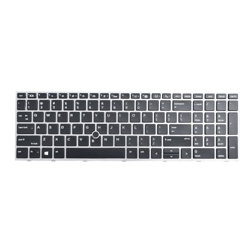 Clavier HP ZBook 17 G5 pour travailler de nuit grâce au rétroéclairage
