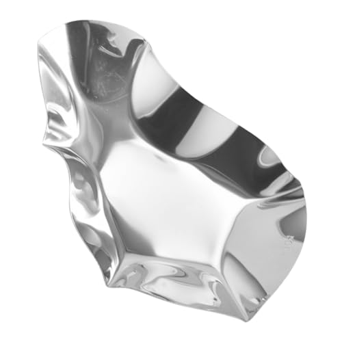 Sosoport ステンレス製グリル対応生?? 耐久性再利用可能な牡蠣皿 焼き網使用可能 汁こぼれ防止エッジ付きで味をキープ ホーム レストラン