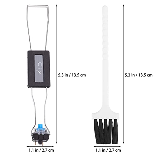 Lurrose 3 Pcs Escovas De Limpeza Ferramenta de Limpeza Computador Escova Teclado Teclado Mecânico