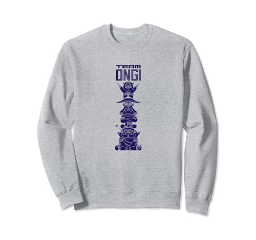 Sweatshirt Disney Raya Team Ongi Stack pour enfant et fan de l'animé