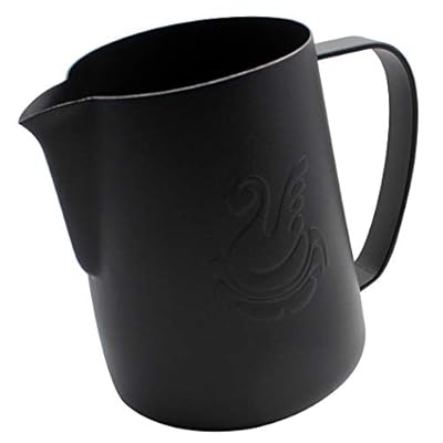 Dianoo Espresso Steaming Pitcher, Espresso Milk Frothing Pitcher Stainless steel, Coffee jug, Latte Art Cup 20 OZ (600ML)