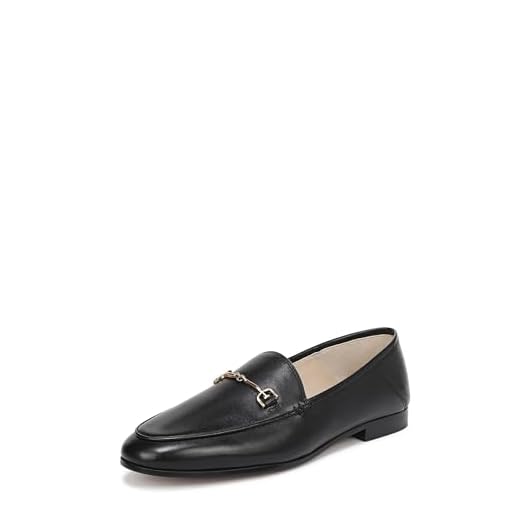 Sam Edelman Women's Loraine Loafer, Black Leather, 9