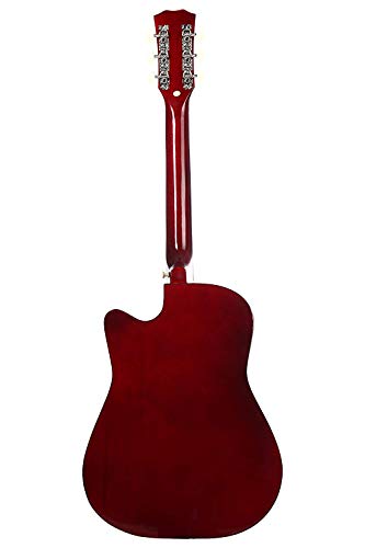 Image of JUAREZ JRZ38C /3TSNA Engineered Wood Acoustic Guitar, 38 Inch Cutaway, 3TS Sunburst