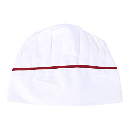 PRETYZOOM Chef Hat for Men and Women Kitchen Headwear Waitress Hat Stylish Comfortable Breathable Professional