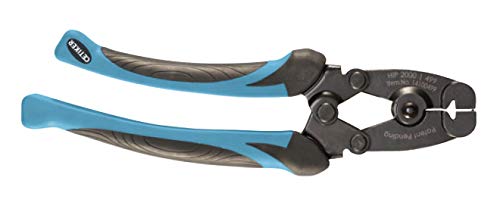 Oetiker 14100499 Compound Action Side Jaw Ear Clamp Pincer, Curved Handles