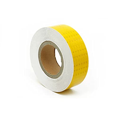 Ruban de danger jaune haute visibilité pour marquage au sol de sécurité