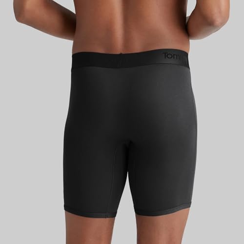 Tommy John Second Skin Boxer Briefs for Men 8", Modal Stretch Fabric, Men's Underwear with Quick Draw Fly and Contour Pouch3