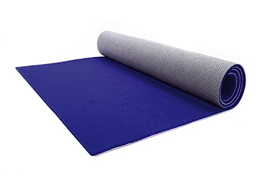 DETTAGLI DEL PRODOTTO: realizzato al 100% in polipropilene con supporto in gommato a stella, l'altezza totale è di circa 5 mm e il peso totale è di circa 1250 g/m², il tappeto è disponibile in larghezze di 1,00 m e 2,00 m e può essere ordinato in incrementi di 0,50 m, se necessario, il tappeto in rotolo può essere tagliato a misura con un coltello da taglio o con le forbici domestiche.