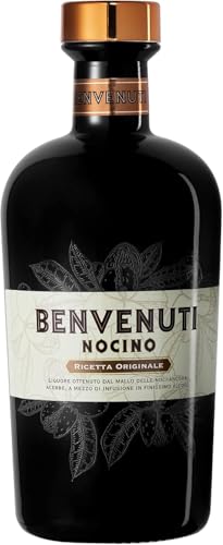 Nocino Benvenuti 70cl - Likör ausschließlich aus italienischen Walnüssen nach altem Rezept erzeugt. 34% vol.