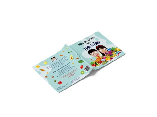 Image of Zayn and Zoey Healthy Eating - Kids Story Book for Early Learning - Children's Educational Picture Book, English Language (Ages 3 to 8 Years)