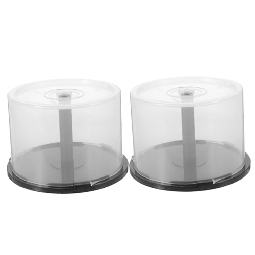 Seaux de stockage DVD portables et rigides pour 6 boîtes de disques - 6
