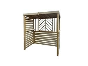 Grillhouse BBQ Shelter (One Half One Full Side)