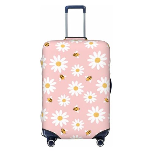 Travel Luggage Cover - Daisy And Bee Washable Suitcase Covers Protector Fits 18-32 Inch Luggage