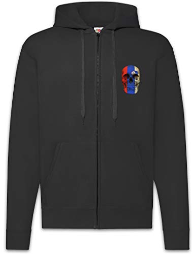 Sweat à capuche motif Slowenia Skull Flag imprimé graphique haute définition