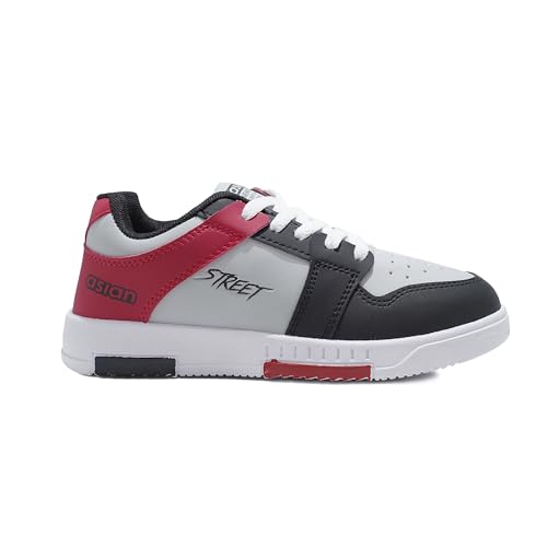 Image of ASIAN Boy's Tarzan-04 Kids Casual White Sneaker with Lightweight Synthetic Upper Lace-Up Shoes for Kid's & Boy's