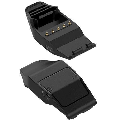 Confezione da 2 adattatori di ricarica per collare per cani Garmin connettore robusto con due porte di