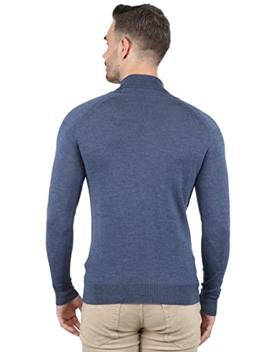 Image of Monte Carlo Men Wool High Neck Pullover Sweater