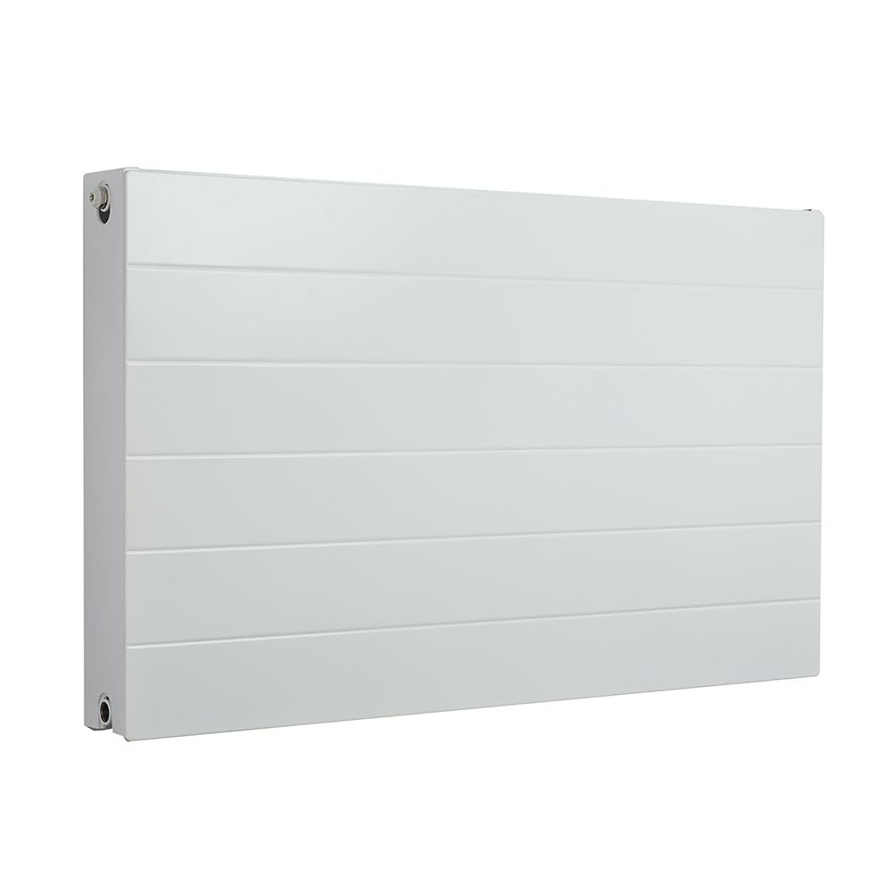 Milano White Alora - Horizontal Flat Panel Type 22 Convector Radiator - 600Mm X 1000Mm