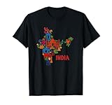 India Elephant Cards Shadow Taj Mahal T-Shirt
