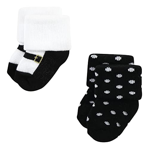 Image of Hudson Baby Baby 8-pack Cotton Rich Newborn and Terry Socks