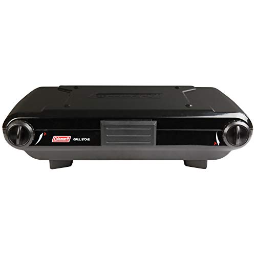 Coleman Tabletop 2-in-1 Camping Grill/Stove, 2-Burner Propane Grill & Stove with Adjustable Burners & 20,000 BTUs of Power by Coleman - Image 4