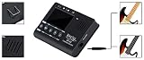 Rocktile MT-60 tuner metro – stroik z mikrofonem i czujnikiem piezoelektrycznym – nadaje się do wszystkich instrumentów – 5 trybów strojenia – metronomy – generator dźwięku – głośnik i wyjście na