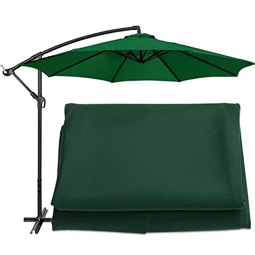 Toile de parasol de rechange beige blanc bâche anti-UV imperméable pour extérieur et jardin