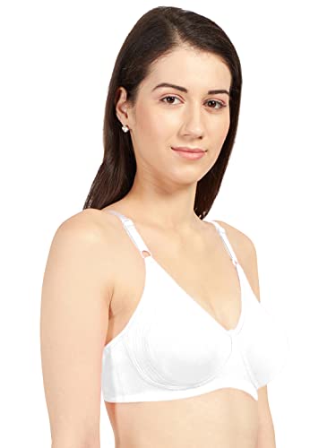 Image of SONARI Olivia Womens Non Padded Tshirt Bra | Wire Free, Adjustable Straps, Hook & Eye Closure, Soft & Stretchable, Cotton Material and Moderate Coverage, Handwash Only