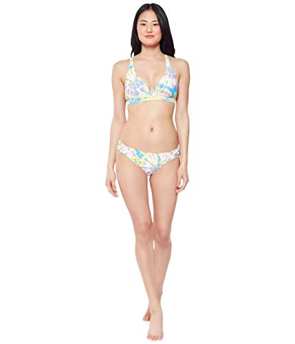 Bikini tie dye coloré Jessica Simpson pièces séparées haut et bas pour un style estival