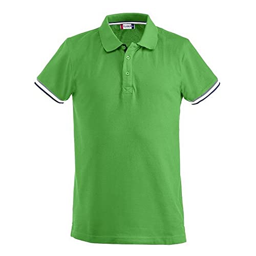 Photo de CliQue Newton Polo, Vert Pomme, M Homme