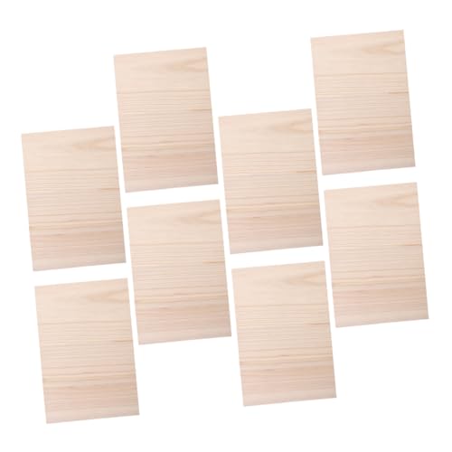 POPETPOP Performance Taekwondo Board Set 8pc Wooden Break Boards for Boys and Girls Adults Karate Training