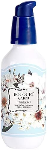 BOUQUET GARNI Deep Perfume Hair Serum Powder – Long Lasting Fragrance Hair Treatment Oils – Hair Care Products for Women – Natrual Oil Hyaluronic Acids provide Deep hydrating – Amino Protein 3.4 Fl Oz