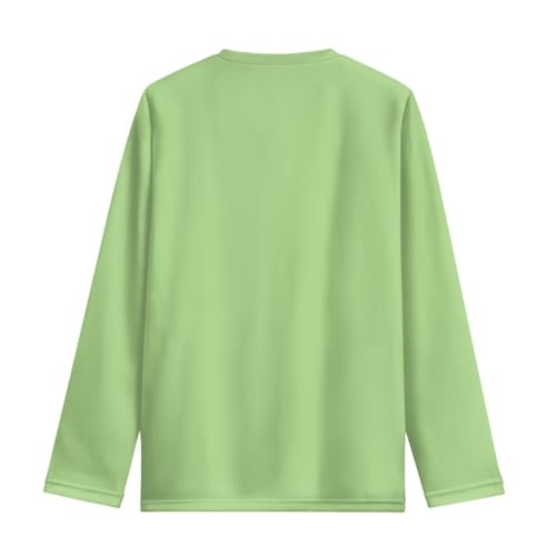 Image of Girls Basic Tee Shirts Outdoor Long Sleeve Shirt Winter Clothes Size 3-16 Top Fall Clothes Gift for Holiday
