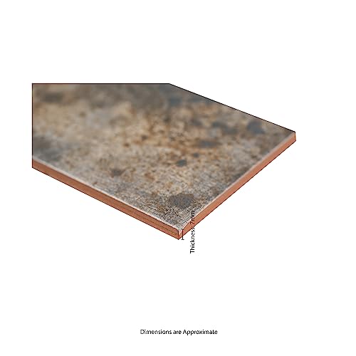 MSI Marza Rust 4 in. x 12 in. Glossy Ceramic Tile, Brown Subway Tile for Bathroom, Kitchen Backsplash, Accent Wall, and Shower by MSI - Image 6
