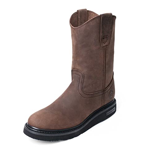 Image of 7L SIETE LEGUAS - Men's Leather Wellington Boot Light and Tough with Oil Resistant Sole style 2222