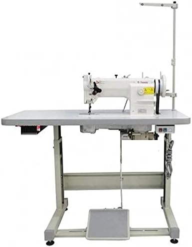 Yamata 5318 walking foot lockstitch sewing machine with Servo Motor+Table.Assembly required.DIY