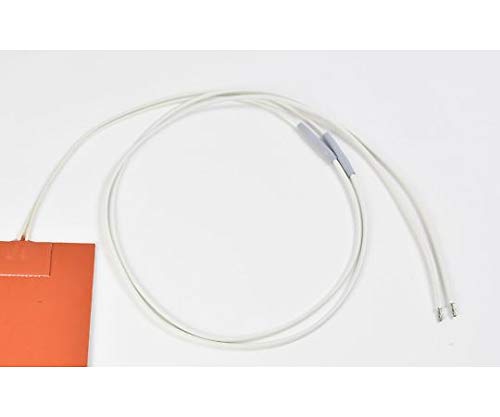 ThreeHigh 【シロキサン対策品】シリコンラバーヒーター 【リード線延長1m】100V 500W 250mm&times;250mm リー