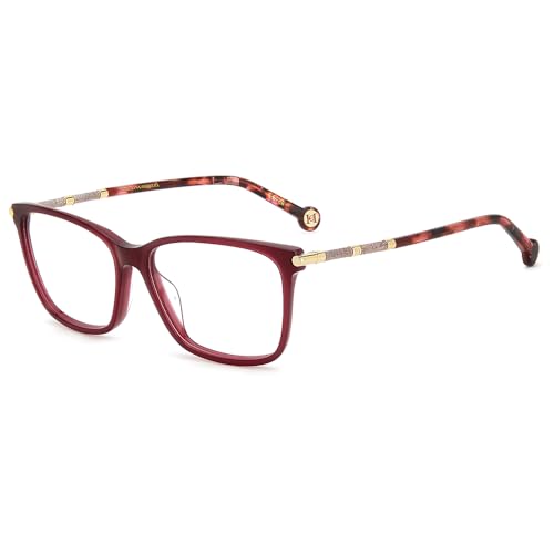 Carolina Herrera Gafas Vista Her 0199/G 6k3 55/15/145 Mujer Sunglasses, 6K3/15 Burgundy Gold, 55 Unisex, 6k3/15 Burgundy Gold, 55, 6k3/15 Burgundy Gold, 55