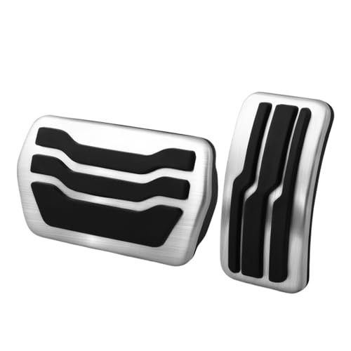 AT MT Stainless Steel Car Interior Fit For GAS Fuel Pedal Brake Pedals Cover Fit For Ford Focus 2 3 4 MK2 MK3 MK4 2005-2017 Accessories(2Pcs AT)