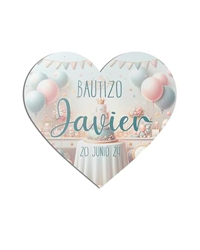 AIMAN GZ - Pack 10 Imanes Personalizados con Foto Forma Corazón 7,8x7 cm - Imanes Nevera Magnéticos - Regalo Original Bodas Bautizos Comuniones - Acabado Brillo | Ya disponible en tu tienda friki favorita! En mundofriki.es!