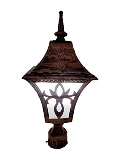 Image of Aluminium Cast Rust-Resistant Water-Proof Outdoor Gate Light Gate Light (AFLOWR)
