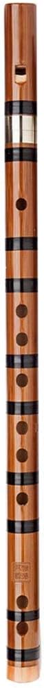 Flute Traditional Flute Clarinet Beginner Bamboo Flute 6 Hole Professional Playing Clarinet Introduction Flute Bamboo Flute (Black C Tone)