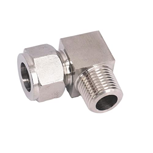 Stainless Steel Elbow Fit Tube O/D 16mm -1/2